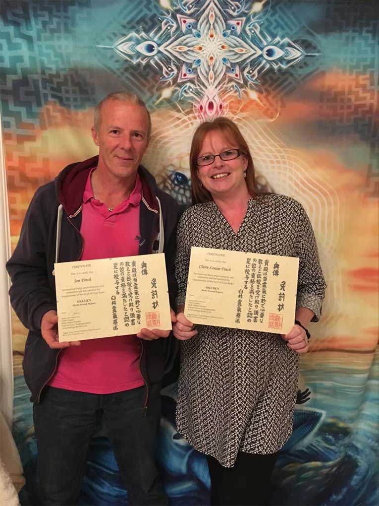 clients passing their Okoden course